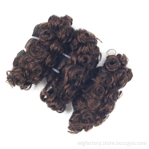 Humain hair pissy curls hair bundle double draw human hair,rose flower curl fumi human hair,bouncy curls hair funmi virgin hair